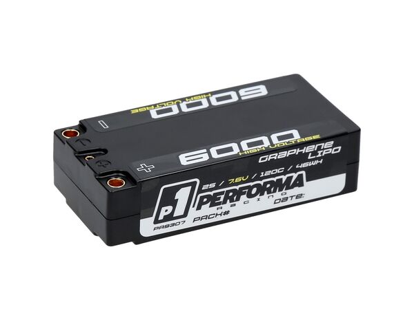 PA9307-Performa Racing Graphene HV Lipo Shorty 6000 7.6V 120C