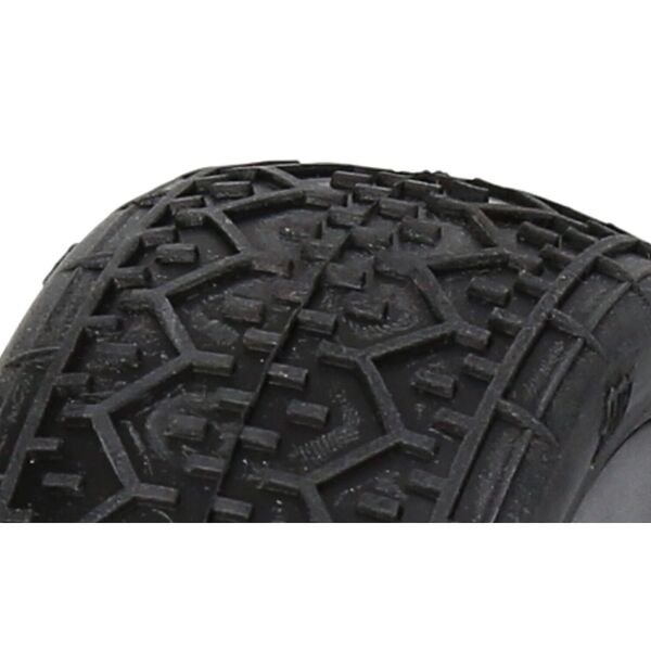 PA9467-Beams Mounted Tire (Pink Compound/Carbon Wheel/1:8 Buggy)