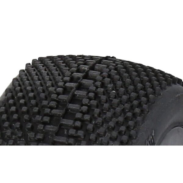 PA9468-Megabite Mounted Tire (Purple Compound/Carbon Wheel/1:8 Buggy)
