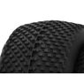 PA9389-Black Jack Mounted Tire (White Compound/Carbon Wheel/1:8 Buggy)