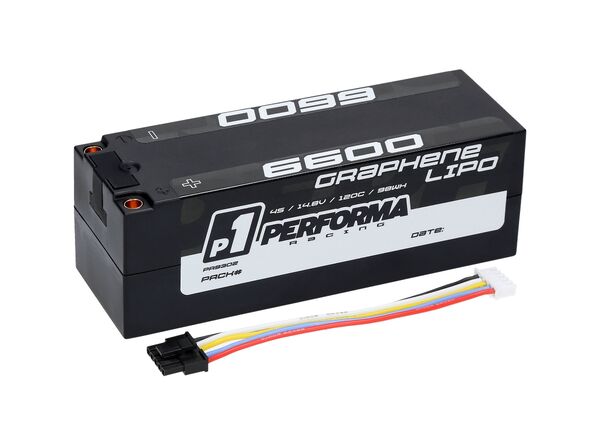 PA9302-Performa Racing Graphene Lipo 6600 14.8V 120C