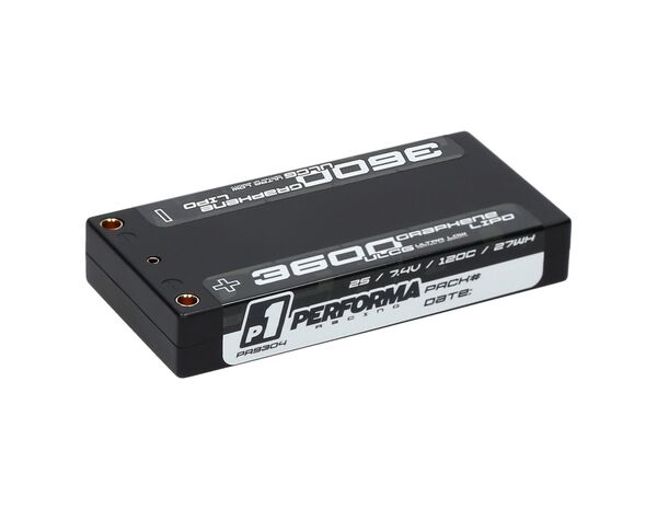 PA9304-Performa Racing Graphene Lipo Shorty 3600 ULCG 7.4V 120C