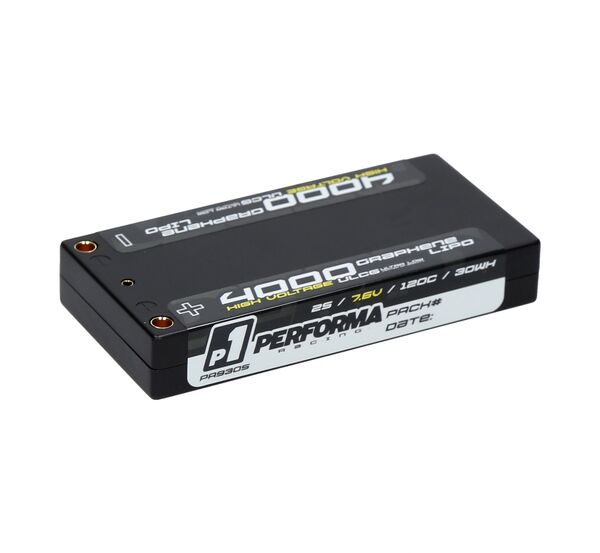 PA9305-Performa Racing Graphene HV Lipo Shorty 4000 ULCG 7.6V 120C