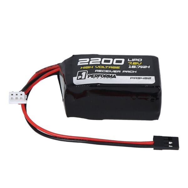 PA9482-LiPo Hump Receiver Battery Pack (2200mAh / 7.6V / 54x30x25)