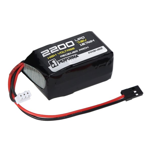 PA9482-LiPo Hump Receiver Battery Pack (2200mAh / 7.6V / 54x30x25)