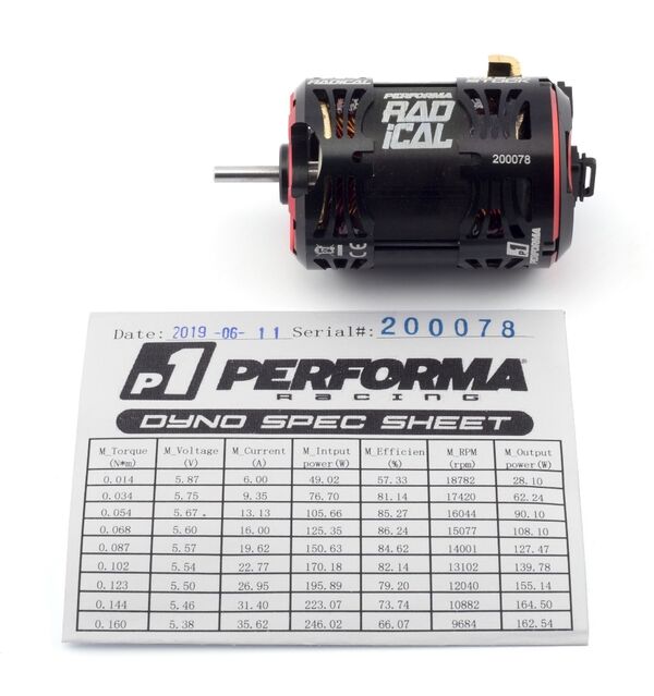 PA9412-Performa P1 Radical 540 Stock Motor 13.5T V2 (Qualified)
