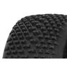PA9383-Khaos Mounted Tire (Yellow Compound/Carbon Wheel/1:8 Buggy)