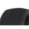 PA9392-Megabite Mounted Tire (Red Compound/Carbon Wheel/1:8 Buggy)
