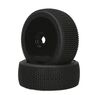 PA9396-Performa Gridlock V3 Mounted Tire (Red Compound/Carbon Wheel/1:8 Buggy)